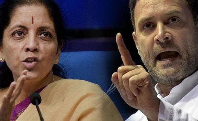 राहुल ने राफेल पर फिर मोदी को घेरा, सीतारमण का जेपीसी जांच से इनकार