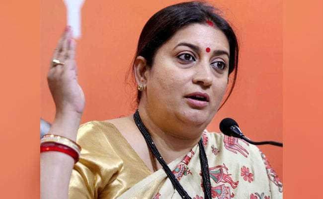 केंद्रीय मंत्री स्मृति ईरानी बोलीं – मोदी सरकार ने बंगाल को कांग्रेस सरकार की तुलना में दिया अधिक फंड