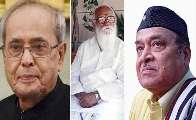 एक साथ तीन हस्तियों को देश का सर्वोच्च सम्मान देने का एलान - प्रणब, नानाजी व भूपेन को भारत रत्न