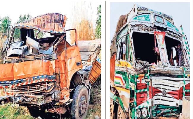 सड़क हादसे में छह मरे, पांच गंभीर, एक घंटे बाधित रहा वाहनों का आवागमन