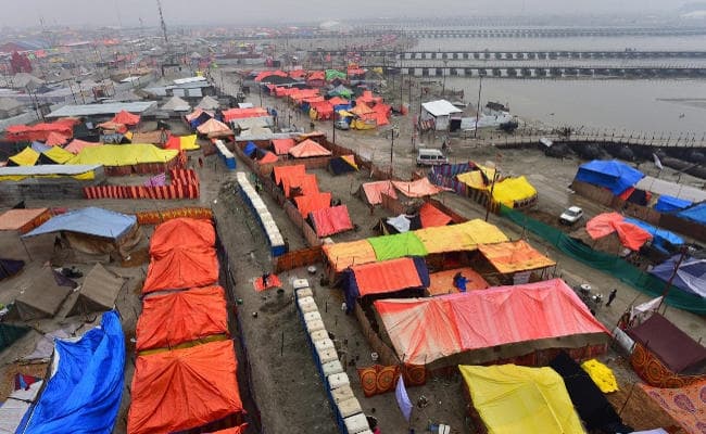 कुंभ मेला में आकर्षण का केंद्र बना गऊ ढाबा