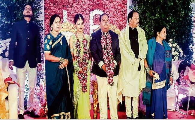 मुख्यमंत्री के सुपुत्र ललित-पूर्णिमा की सगाई