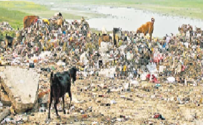 भागलपुर :  भागलपुर में बन रही कचरे की तीसरी पहाड़ी, न तकनीक का इस्तेमाल न भविष्य की चिंता
