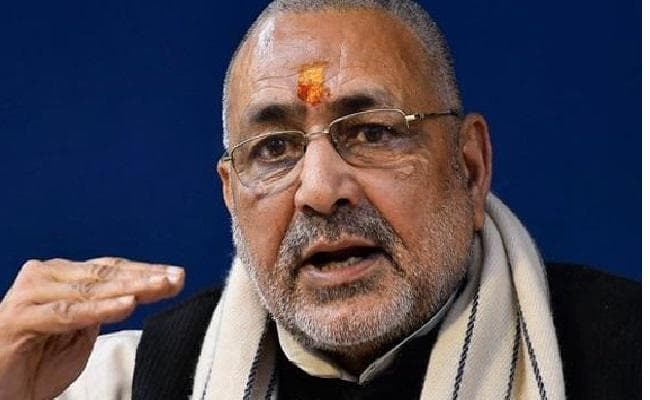 हिंदुओं के धैर्य की परीक्षा ना लें, राम मंदिर का विरोध करने वाले पाकिस्तान जायें : गिरिराज सिंह
