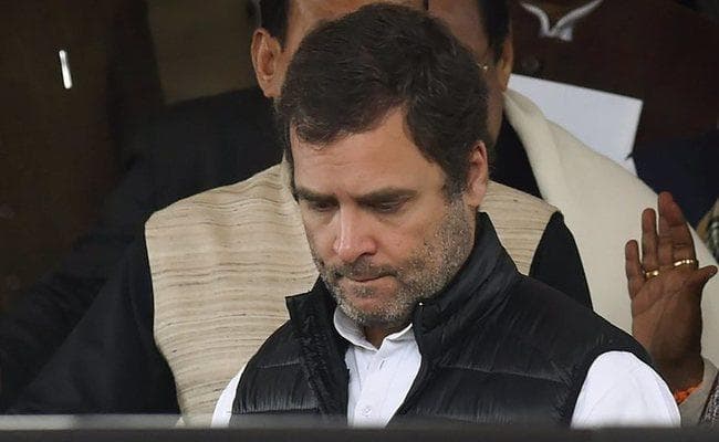 भाजपा ने राहुल की तुलना मुसोलिनी से की, कहा - उन्हें चीजों की बस मामूली समझ