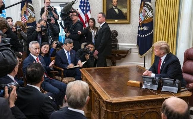 अमेरिका-चीन व्यापार वार्ता में ‘जबर्दस्त’ प्रगति : ट्रंप