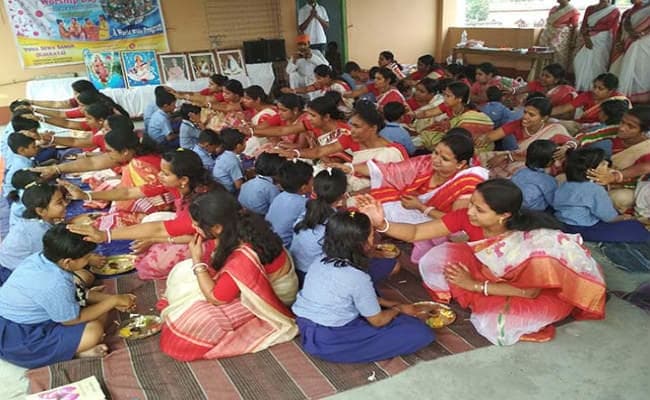 मातृ-पितृ पूजन दिवस मनाया गया