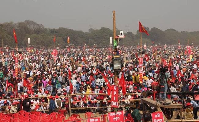 ब्रिगेड से मोदी एवं ममता सरकार को उखाड़ फेंकने का आह्वान, येचुरी बोले : देश में वामपंथी बनायेंगे वैकल्पिक सरकार
