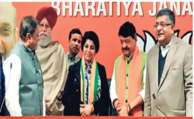 कोलकाता :  पूर्व आइपीएस अफसर भारती घोष ने थामा भाजपा का दामन