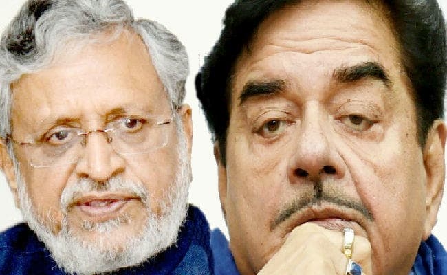 सुशील मोदी ने शत्रुघ्न सिन्हा को कांग्रेस या राजद से लोकसभा चुनाव लड़ने की दी चुनौती