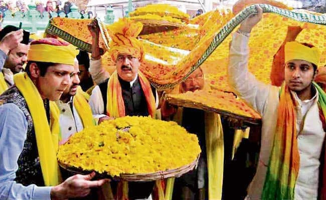 दरगाह में वसंत पंचमी