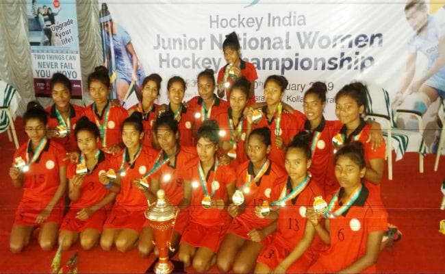 जूनियर नेशनल हॉकी में स्वर्ण जीतकर रांची लौटने पर झारखण्ड की बेटियों को किया जाएगा भव्‍य स्वागत