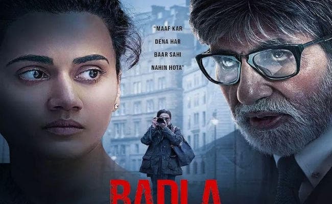 #BadlaTrailer : कातिल कौन? मर्डर मिस्ट्री में उलझे दिखे अमिताभ बच्चन-तापसी पन्नू