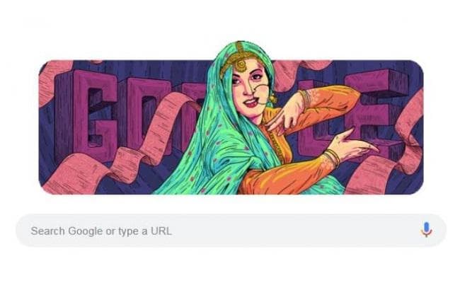 गूगल ने मधुबाला को ऐसे किया याद