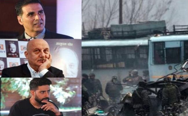 Pulwama Terror Attack पर भड़का बॉलीवुड, बोले सितारे - घटना दुखद, लेकिन बदला कब लोगे?