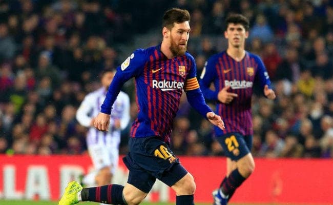 पेनल्टी पर मेस्सी के गोल से बार्सीलोना जीता