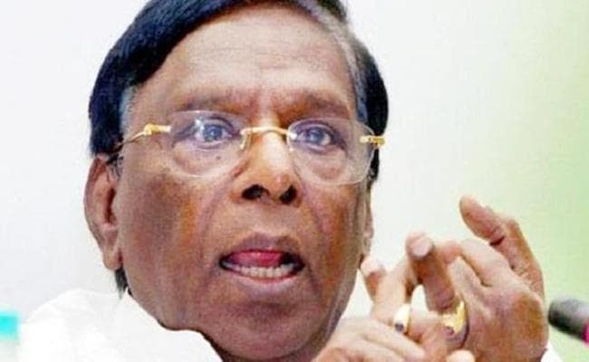 पुडुचेरी के CM का धरना पांचवे दिन भी जारी, जेल भरो की दी चेतावनी