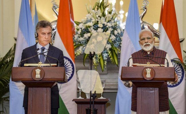भारत-अर्जेंटीना का वैश्विक समुदाय से आतंकवाद के खिलाफ सख्त कदम उठाने की अपील