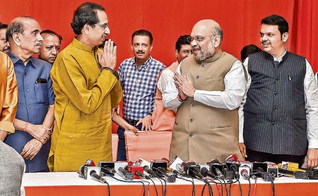बाकी दलों का बिगड़ सकता है खेल, फिर दोस्त बने भाजपा व शिवसेना