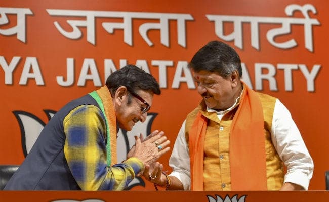 गुजरे जमाने के अभिनेता बिस्वजीत चटर्जी भाजपा में शामिल