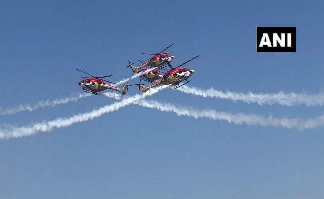 VIDEO एयरो इंडिया शो:  बेंगलुरु के आसमान में उड़ान भरता नजर आया राफेल