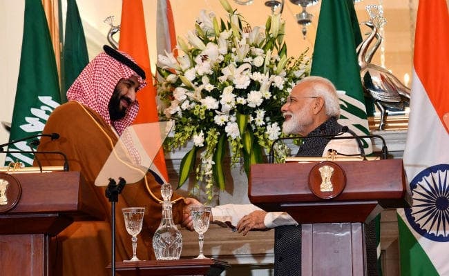 भारत और सऊदी अरब के बीच हुए पांच समझौते, प्रिंस सलमान ने पुलवामा हमले का नहीं किया जिक्र