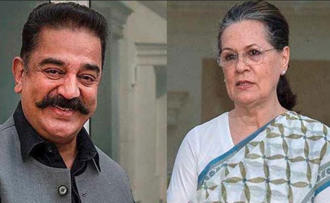 सोनिया से मिले कमल हासन, तमिलनाडु के राजनीतिक हालात पर हुई बातचीत