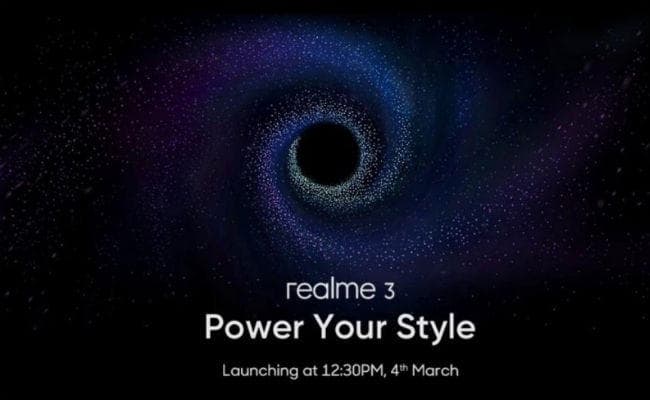 Realme 3 स्मार्टफोन 4 मार्च को भारत में होगा लॉन्च, ऐसे होंगे फीचर्स…