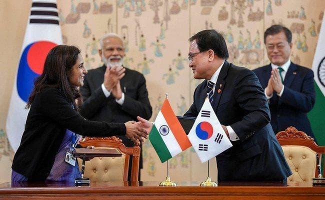 भारत-दक्षिण कोरिया के बीच हुए छह समझौते, ‘द ब्लू हाउस'' में हुआ मोदी का भव्य स्वागत