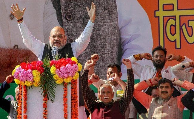 जम्मू में बोले अमित शाह - पुलवामा में शहीद हुए जवानों की शहादत व्यर्थ नहीं जायेगी