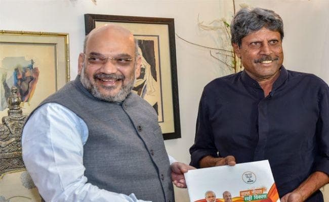 अमित शाह फोन पर बोले, घर चाय पीने आना चाहता हूं.. कैसे मना करता ? : कपिल देव