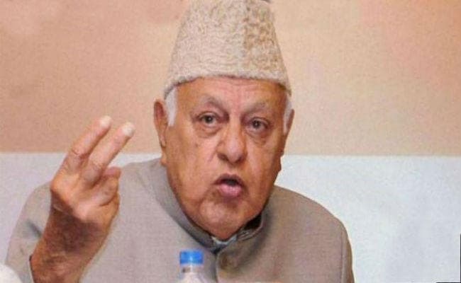 फारुक अब्दुल्ला ने भारत-पाकिस्तान से की शांति स्थापित करने की अपील