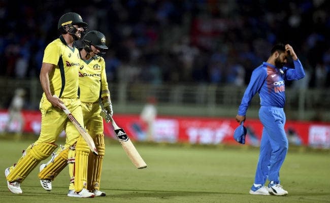 #INDvsAUS : कोहली पर भारी पड़े मैक्सवेल, ऑस्ट्रेलिया ने किया क्लीन स्वीप