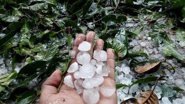 बारिश व ओलावृष्टि से ठंड की वापसी