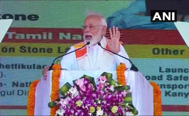 तमिलनाडु में बोले पीएम मोदी, हमें पायलट अभिनंदन पर गर्व