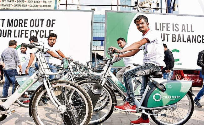 रांची : साइकिल शेयरिंग सिस्टम आज से शुरू