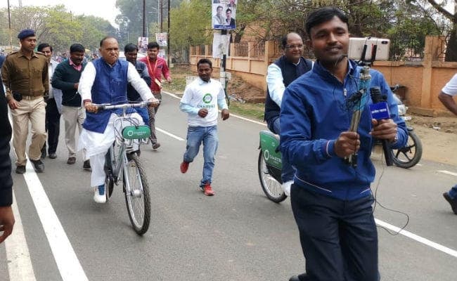 रांची : पब्लिक बाइसिकल शेयरिंग सिस्टम शुरू, कुछ दिनों तक फ्री सेवा