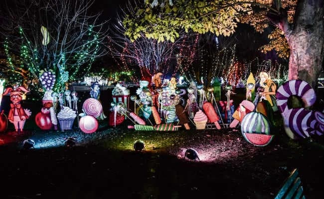 लुभा रही जुिबली पार्क की रंगीनियां