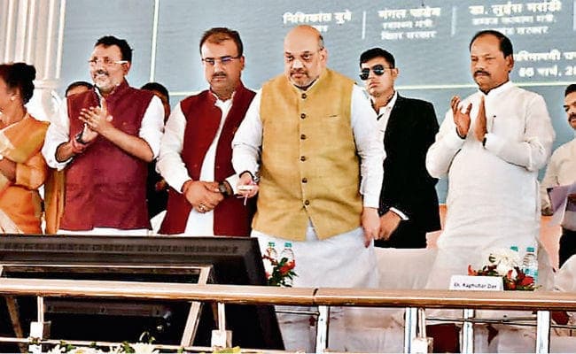 गोड्डा : अमित शाह ने भरी चुनावी हुंकार, कहा, देश को महाशक्ति बनाने के लिए मोदी को दोबारा पीएम बनाने का लें संकल्प