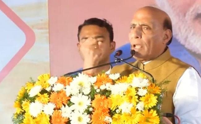 राजनाथ सिंह के बोल - 5 साल में 3 बार किया एयर स्‍ट्राइक, लेकिन जानकारी केवल दो की ही दूंगा