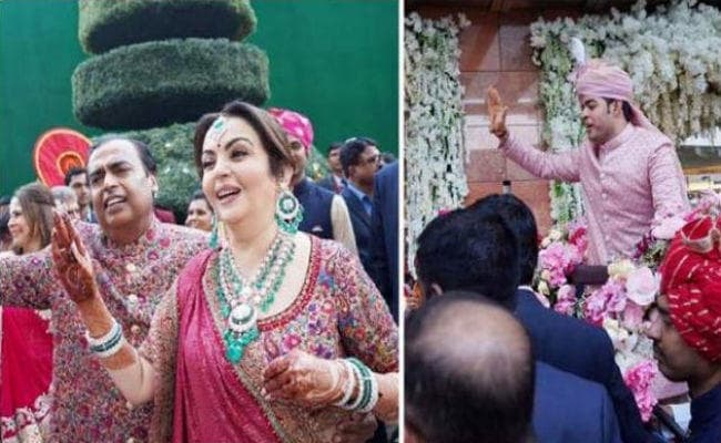 Akash Shloka Wedding : श्लोका को लेने एंटीलिया से निकली आकाश की बारात, मुकेश और नीता अंबानी ने किया ऐसा डांस