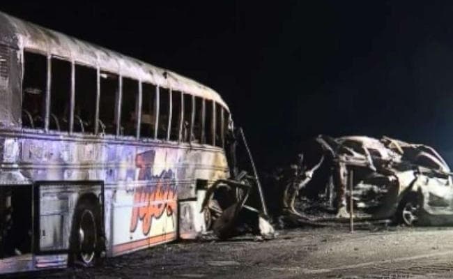 USA : स्कूल बस और एसयूवी की टक्कर में एक बच्ची सहित तीन की मौत