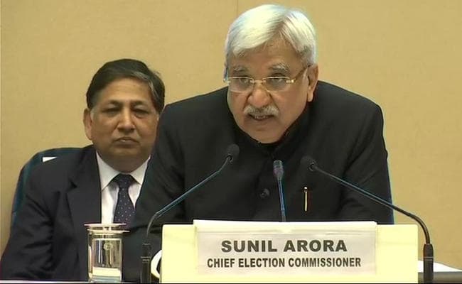 Lok Sabha Election 2019 : 18 मार्च से 27 मई तक की चुनाव प्रक्रिया में होंगे लोकसभा और चार विधानसभा चुनाव