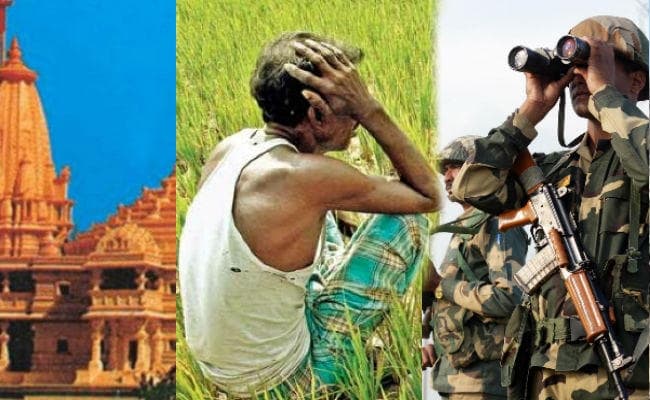 लोकसभा चुनाव 2019 : ये हैं पांच बड़े मुद्दे, जिनके इर्द-गिर्द घूम रही है राजनीति