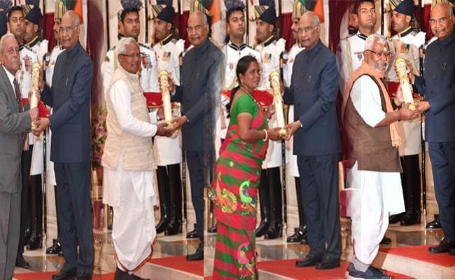 कड़िया मुंडा, हुकुमदेव, डॉ एसपी मुखर्जी समेत 47 को राष्ट्रपति ने दिये पद्म पुरस्कार