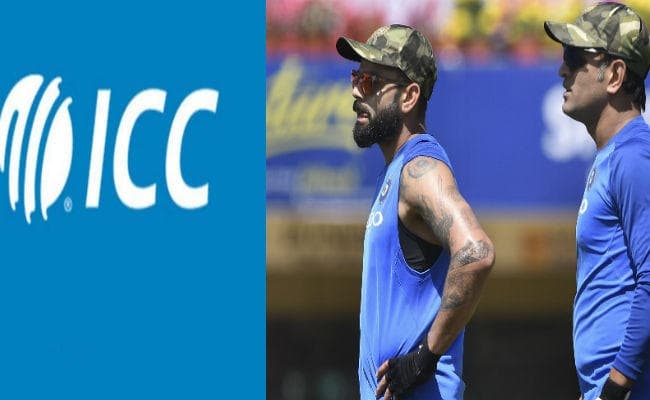 आईसीसी से ''नापाक'' पाक को झटका, टीम इंडिया को सेना का कैप पहनने की मिली थी इजाजत