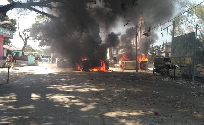 समस्तीपुर : शिवाजीनगर में तीन लोगों की मौत के बाद थाने में तोड़फोड़, वाहन फूंके, पुलिस ने दागी गोलियां