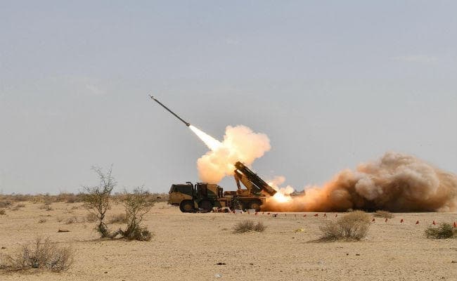 VIDEO : भारत ने पिनाक गाइडेड मिसाइल का किया तीसरा सफल परीक्षण