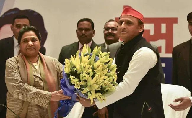 लोकसभा चुनाव मिलकर लड़ेगी बसपा-सपा, सीटों को लेकर बनी सहमति