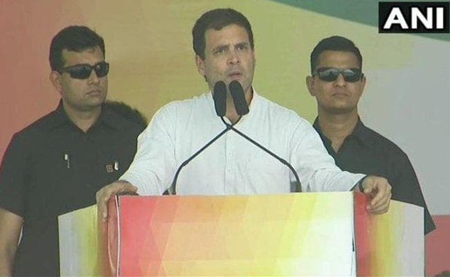 राहुल ने कहा - कांग्रेस अपने घोषणापत्र में स्वास्थ्य सेवा कानून के वादे को शामिल करेगी